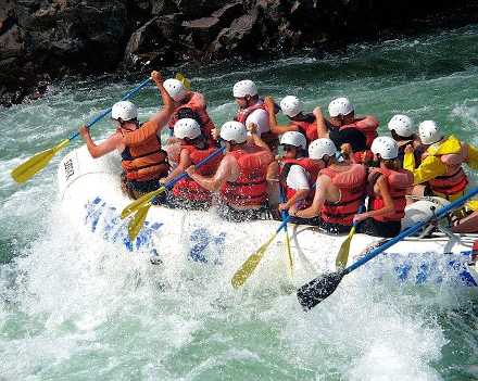 River rafting