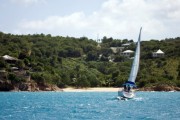 Antigua sailboat