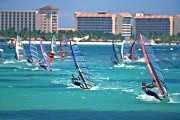 Aruba windsurfing