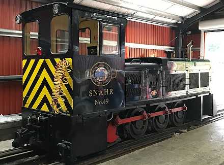 St. Nicholas Abbey locomotive