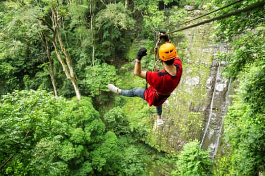 Costa Rica ziplining