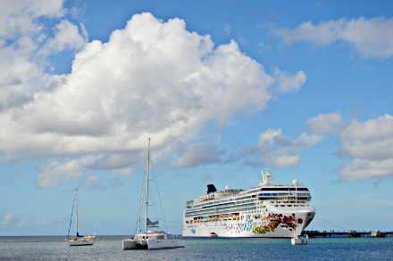 Caribbean cruise ship