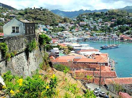 The Dominica cruise port sits among dense rainforests. Credit: Wikimedia Creative Commons license