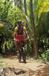 St. Lucia biking